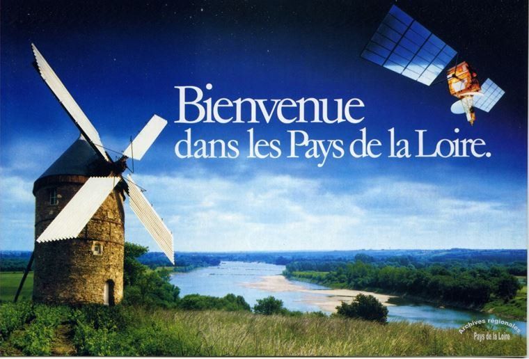 Campagne de communication "Bienvenue dans les Pays de la Loire" : visuels utilisés en 1984 et 1985